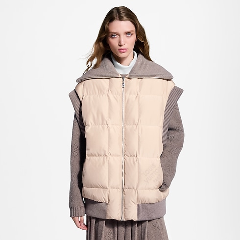 Ribbed Hem Quilted Gilet in Women's Ready to Wear Coats and Jackets collections by Louis Vuitton (Product zoom)