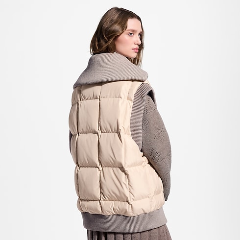 Ribbed Hem Quilted Gilet in Women's Ready to Wear Coats and Jackets collections by Louis Vuitton (Product zoom)