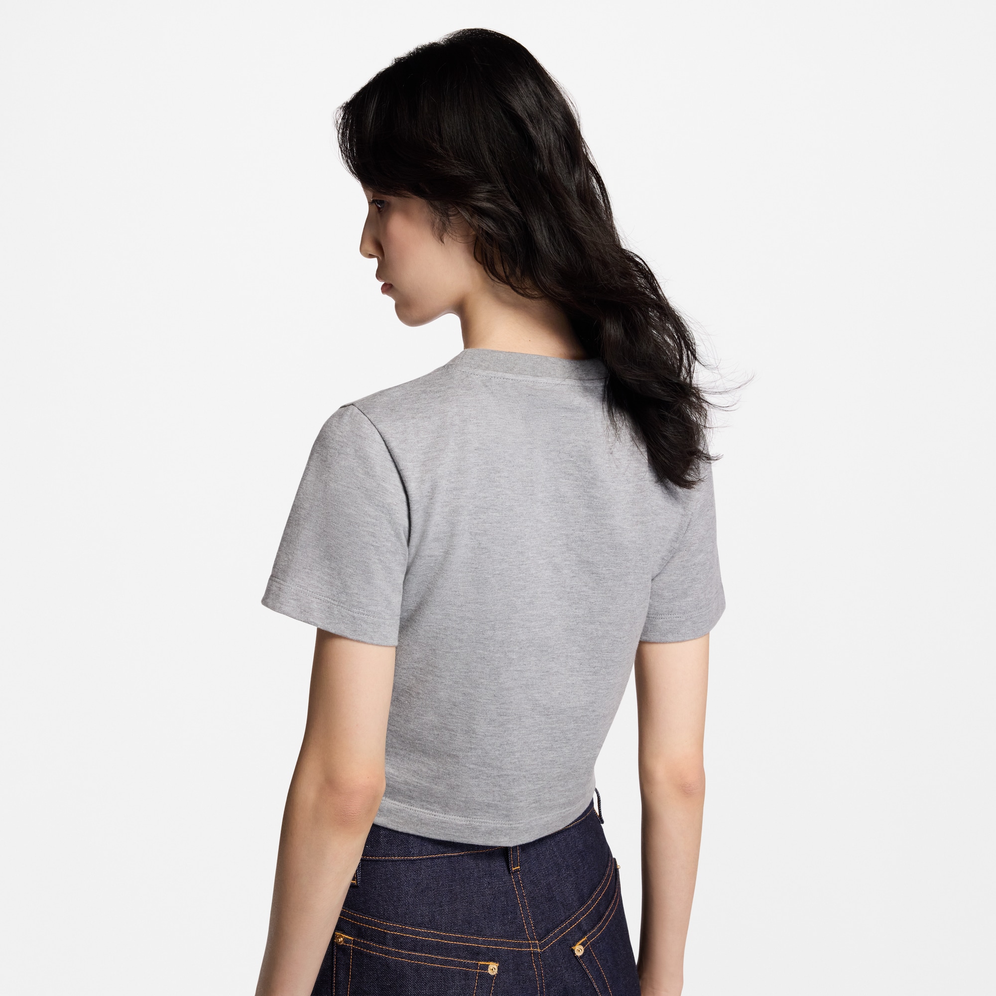 機械人圖案短身上衣  in 女士