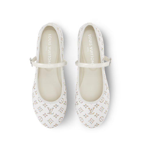 Romy Flat Ballerina in Women's Shoes Loafers and Ballerinas collections by Louis Vuitton (Product zoom)