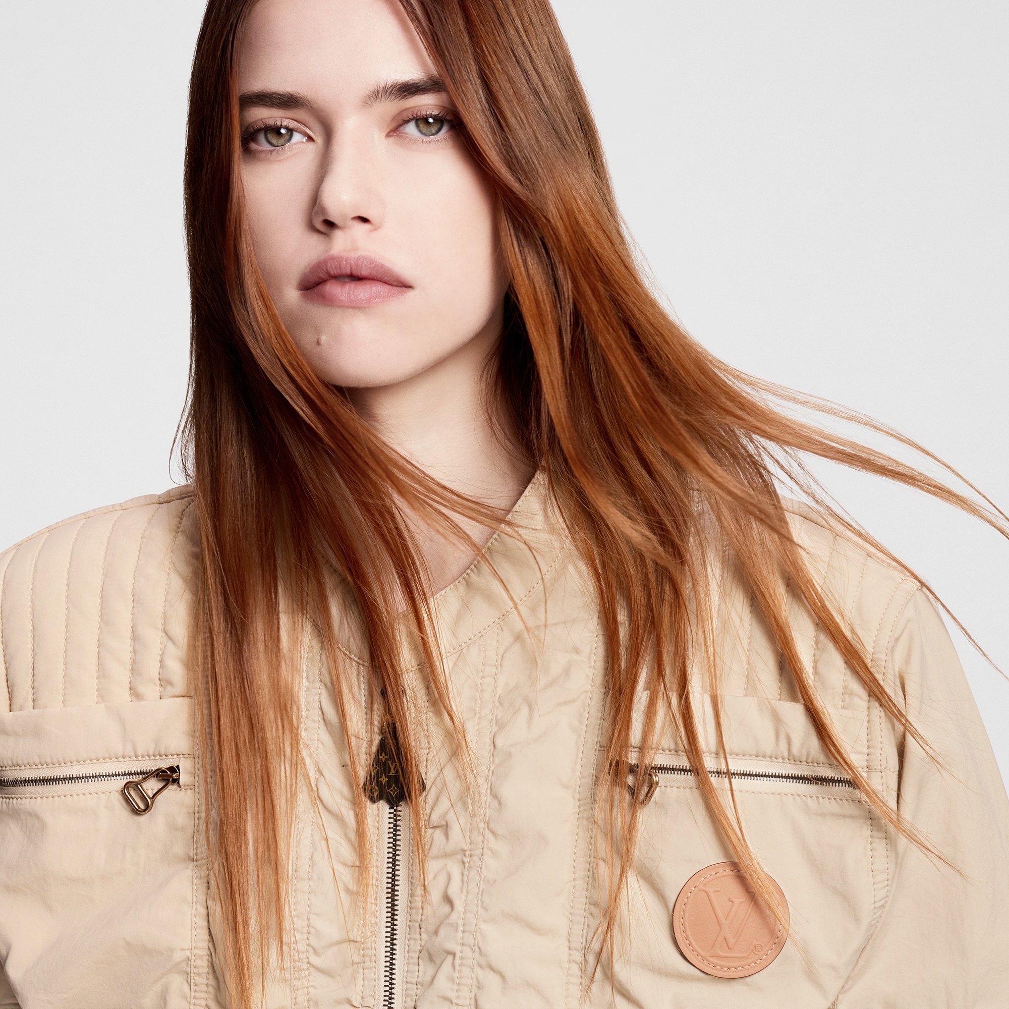 皺褶飛行員連身衣  in 女士