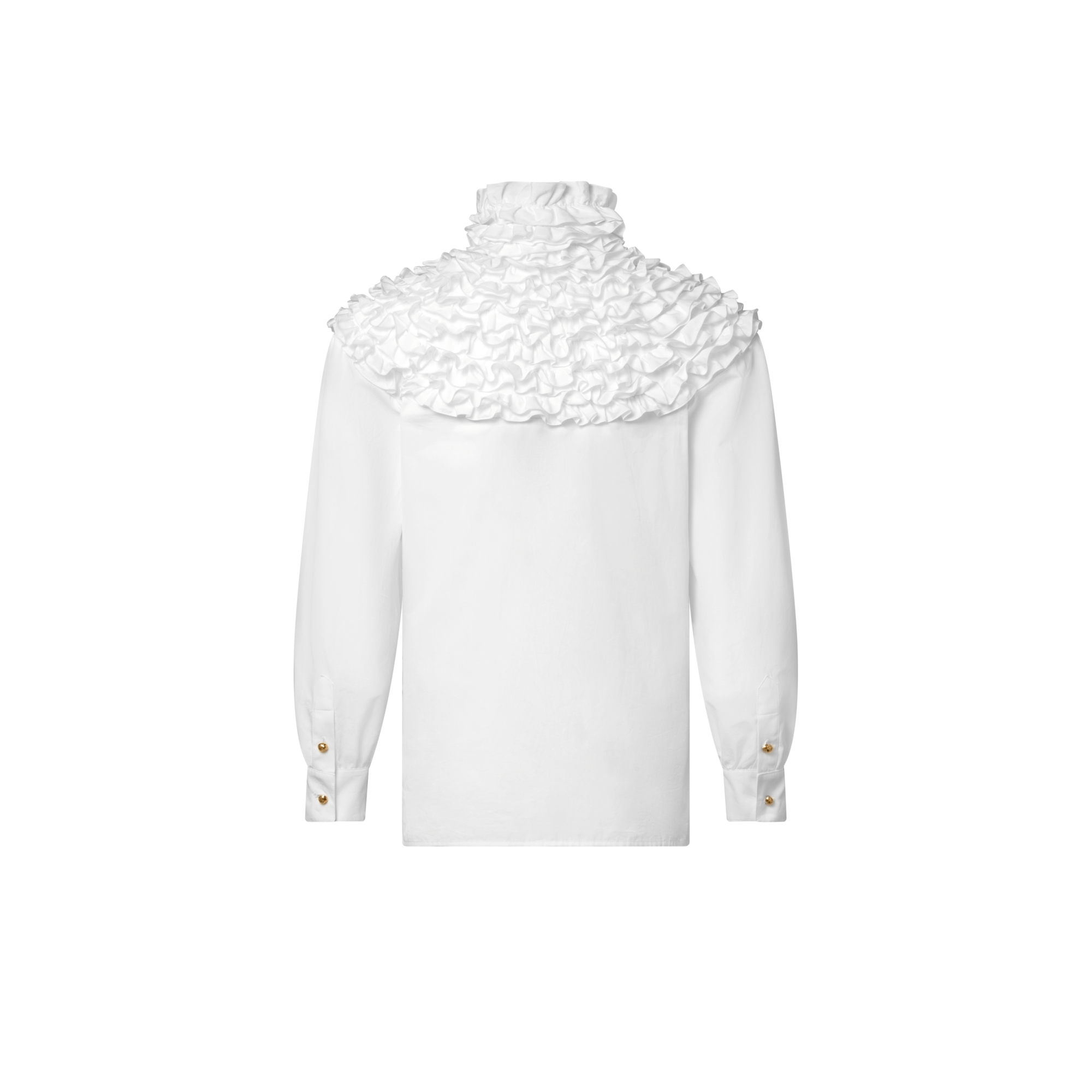 荷葉邊衣領襯衫  in 女士