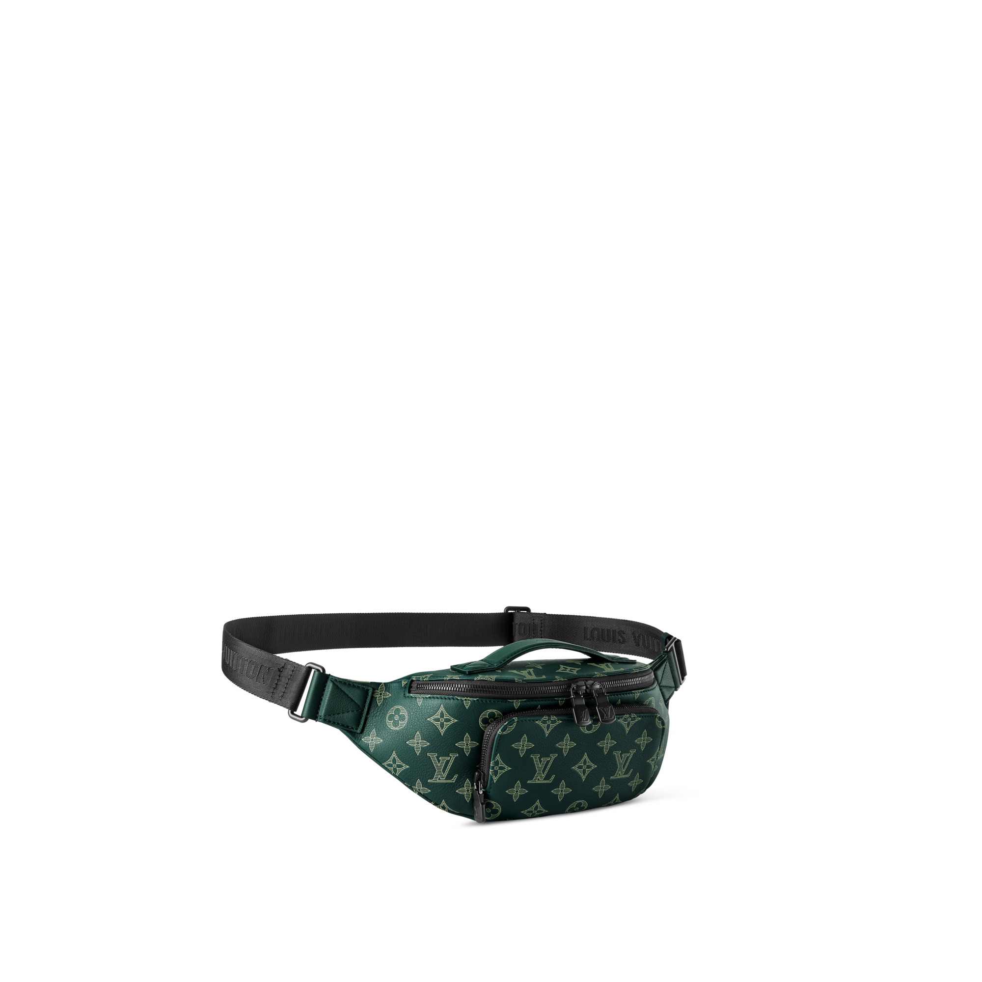 Rush Bumbag Monogram Shadow 皮革 in 時尚手袋及小型皮具