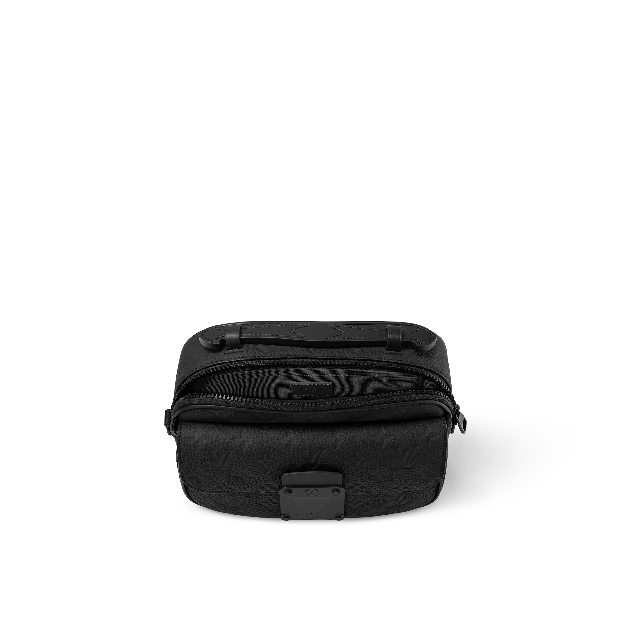 S Lock 郵差包 Monogram Taurillon 皮革 in 男士