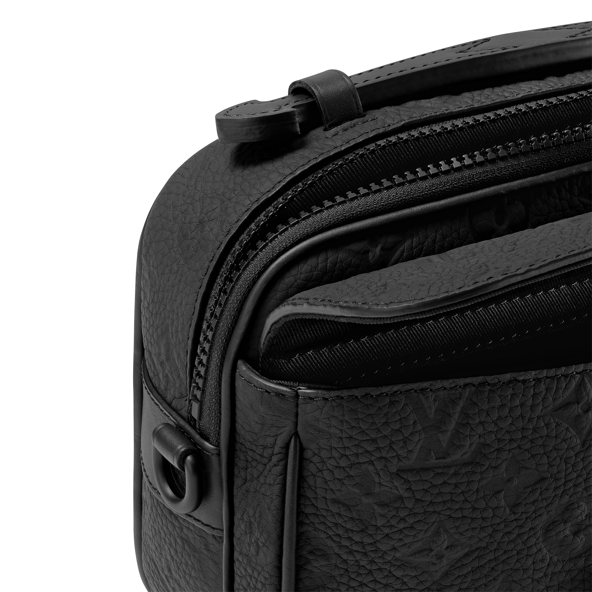 S Lock 郵差包 Monogram Taurillon 皮革 in 男士