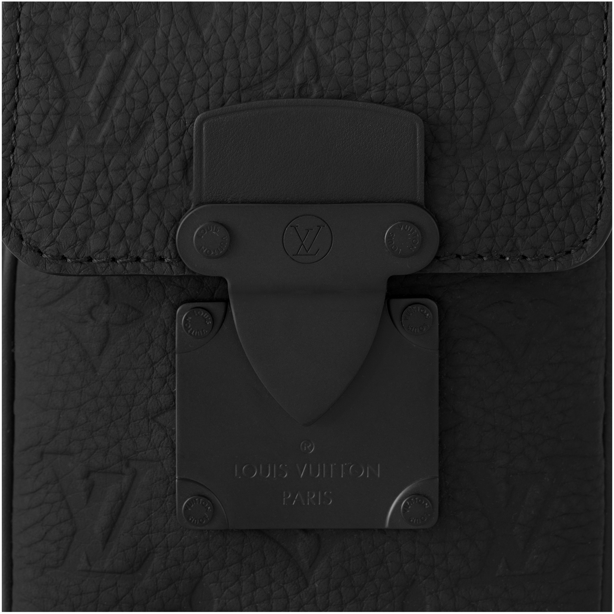 S-Lock Vertical wearable wallet Monogram Taurillon Leather in Men
