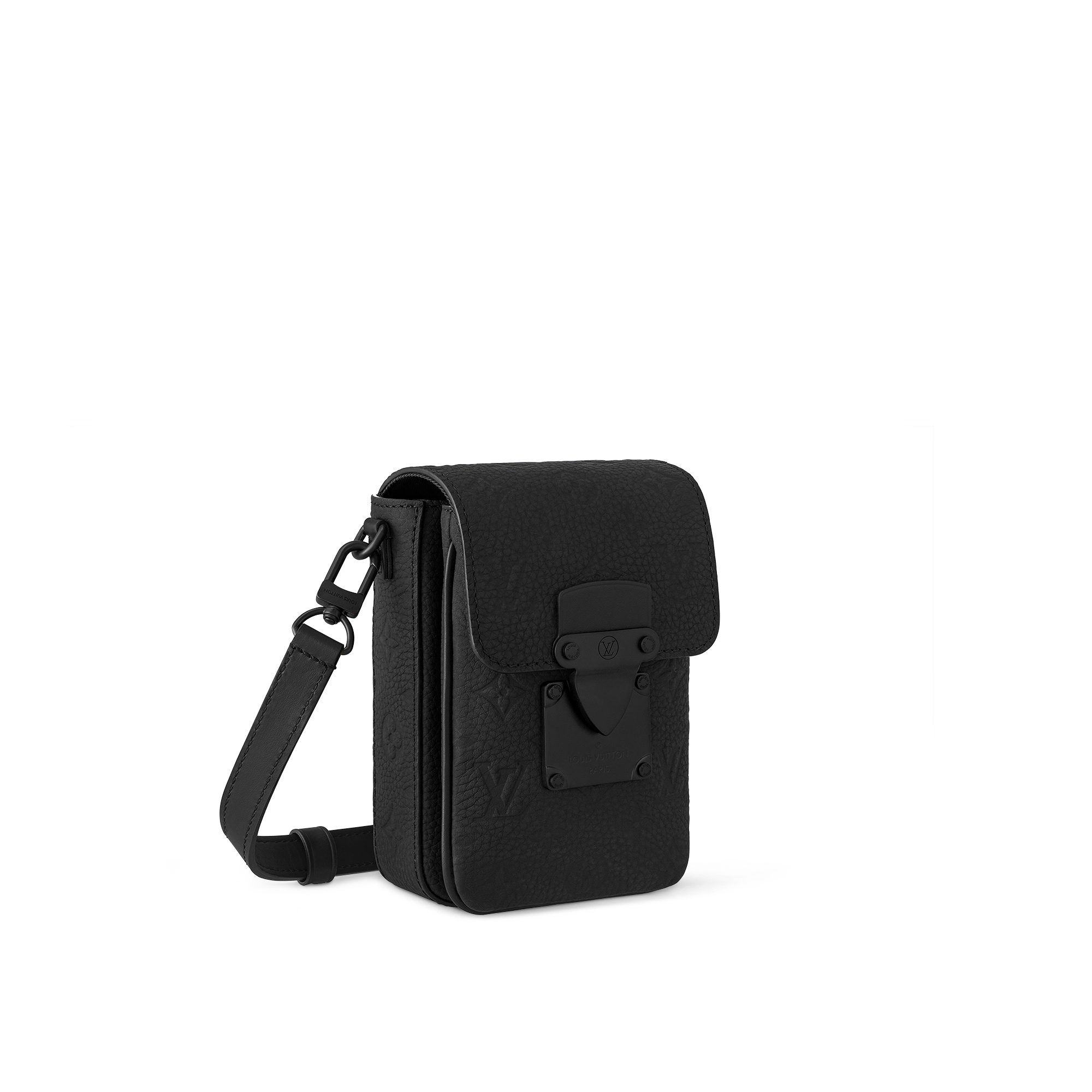 S-Lock Vertical wearable wallet Monogram Taurillon Leather in Men