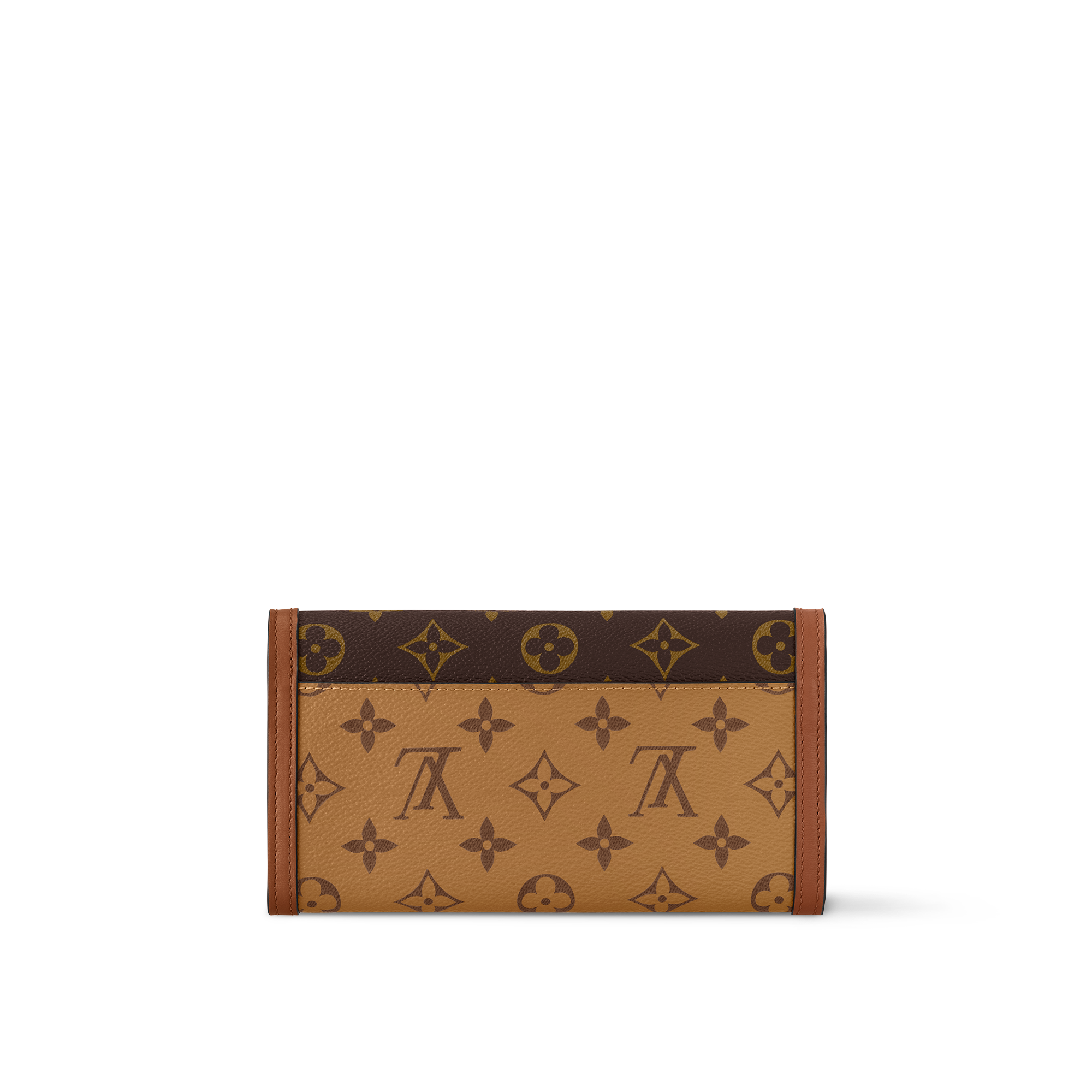 Sarah Wallet Monogram Reverse Canvas in Women
