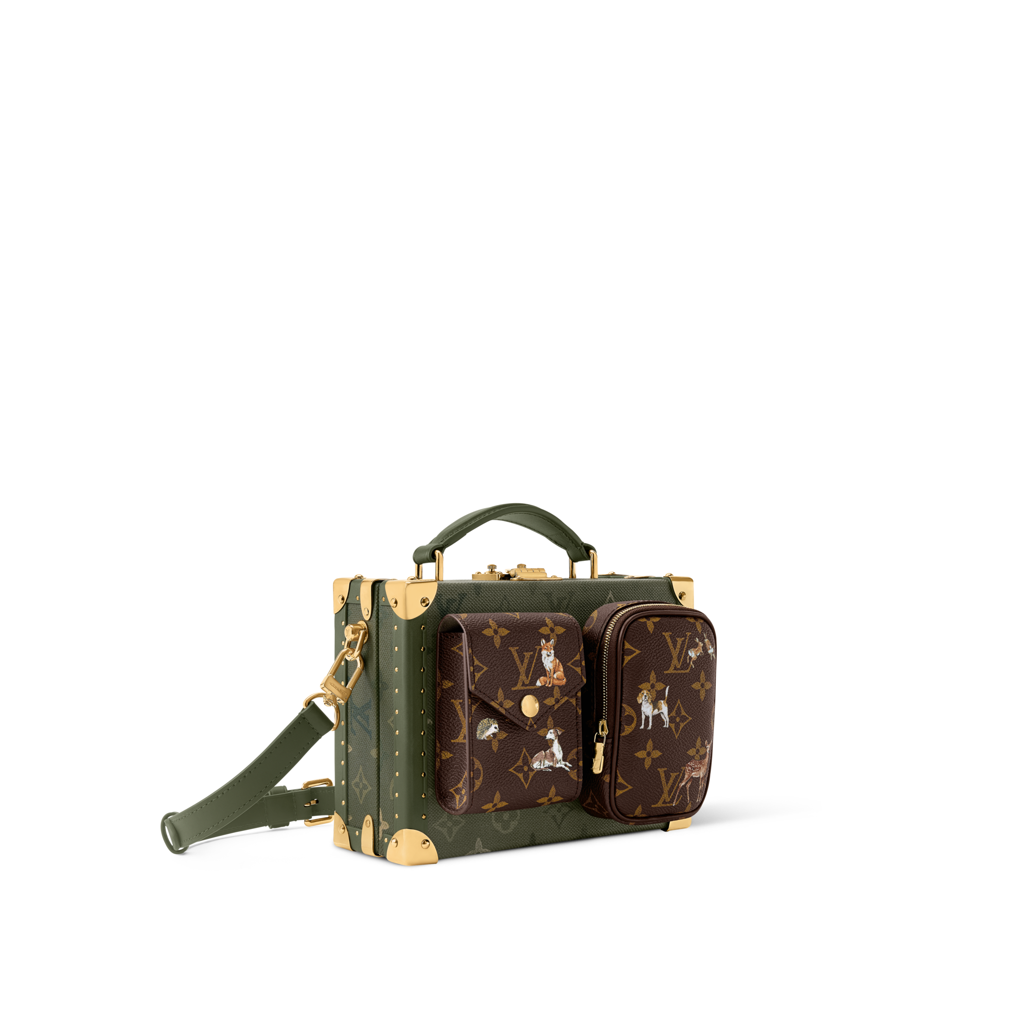 Sawagani Trunk Other Monogram Canvas in Trunks, Travel and Home