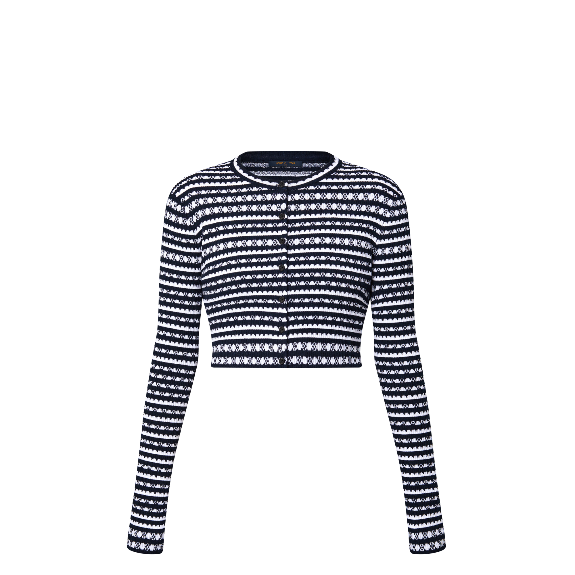 Scallop Stripe Cardigan  in Women