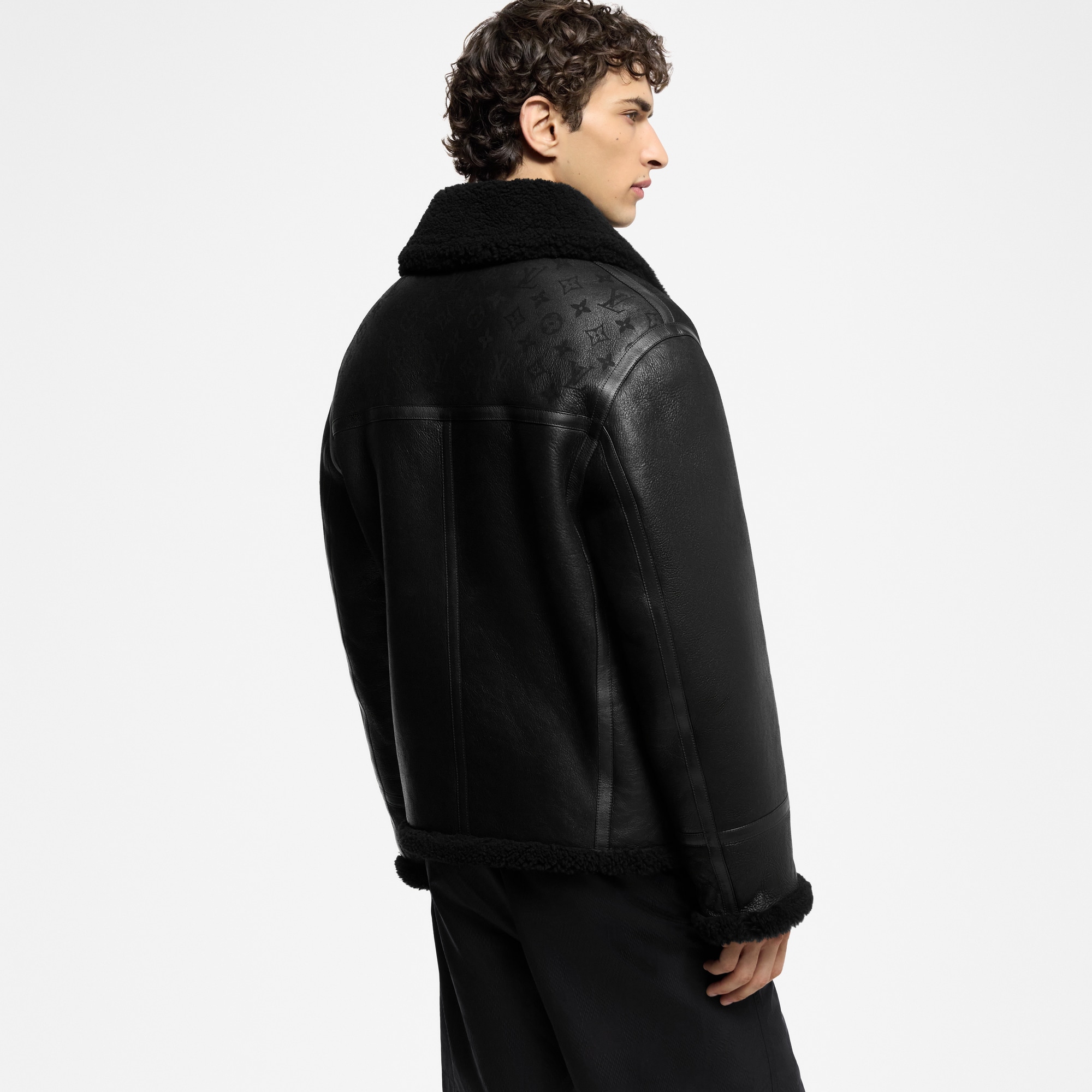 Shearling Bombardier  in Men