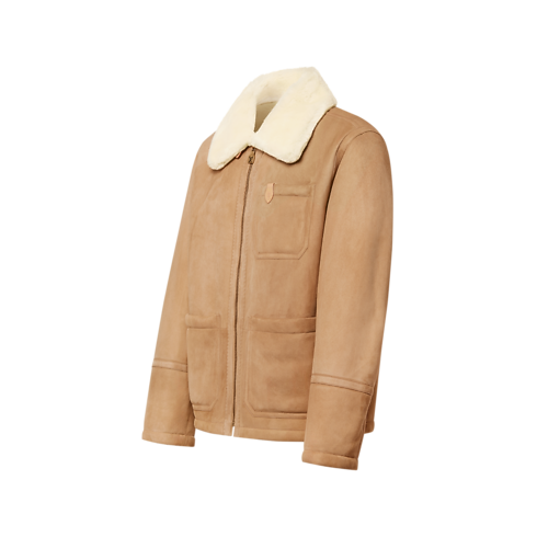 Shearling Workwear Jacket in Men's Ready to Wear All Ready to Wear collections by Louis Vuitton (Product zoom)