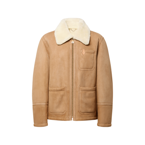 Shearling Workwear Jacket in Men's Ready to Wear All Ready to Wear collections by Louis Vuitton (Product zoom)