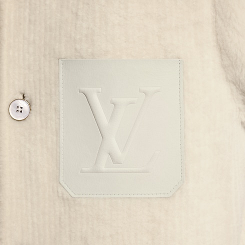 羊毛皮工裝風襯衫外套 in 男士's 時裝系列 時裝總覽 collections by Louis Vuitton (產品縮放)