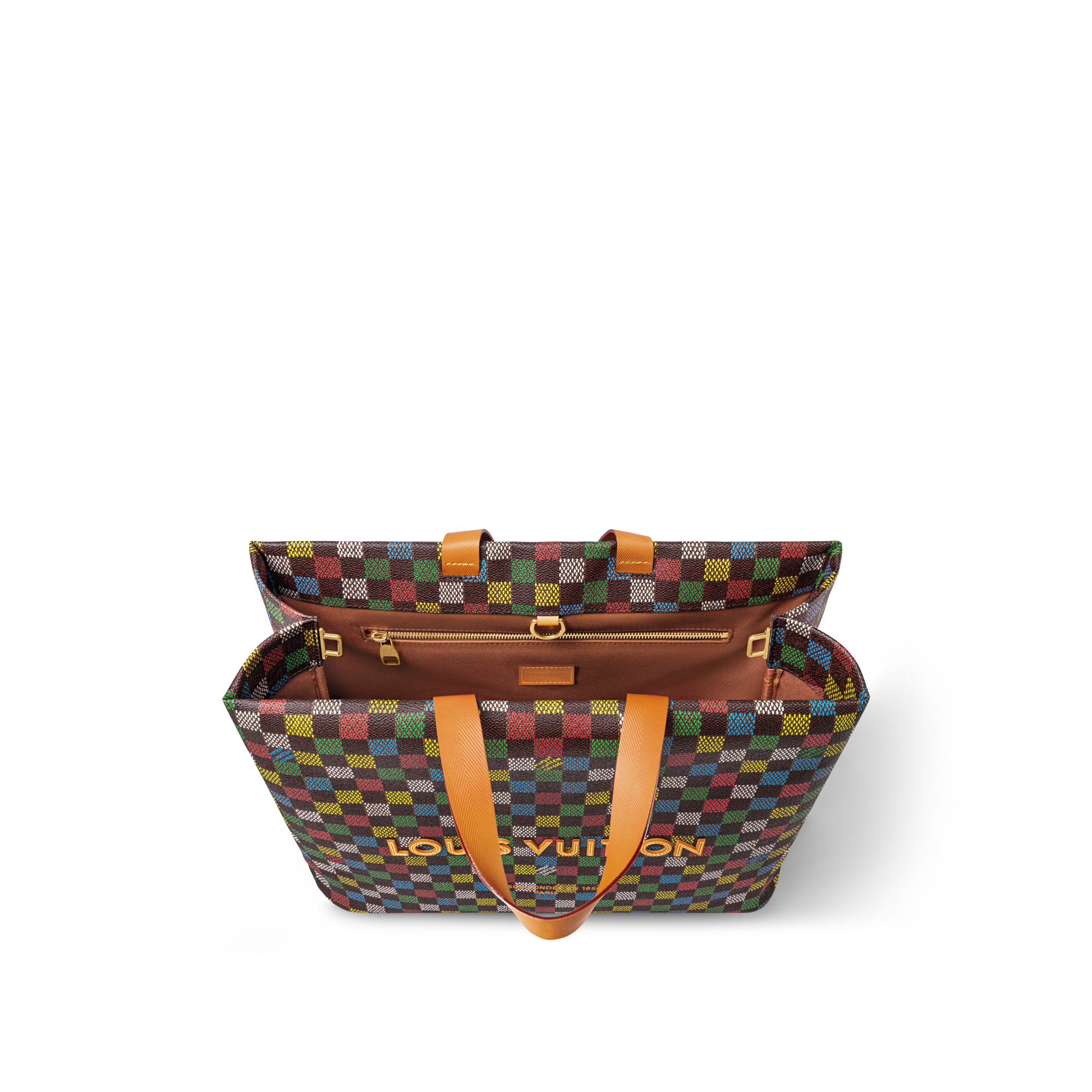 Shopper Tote MM Damier Ebène 帆布 in 時尚手袋及小型皮具