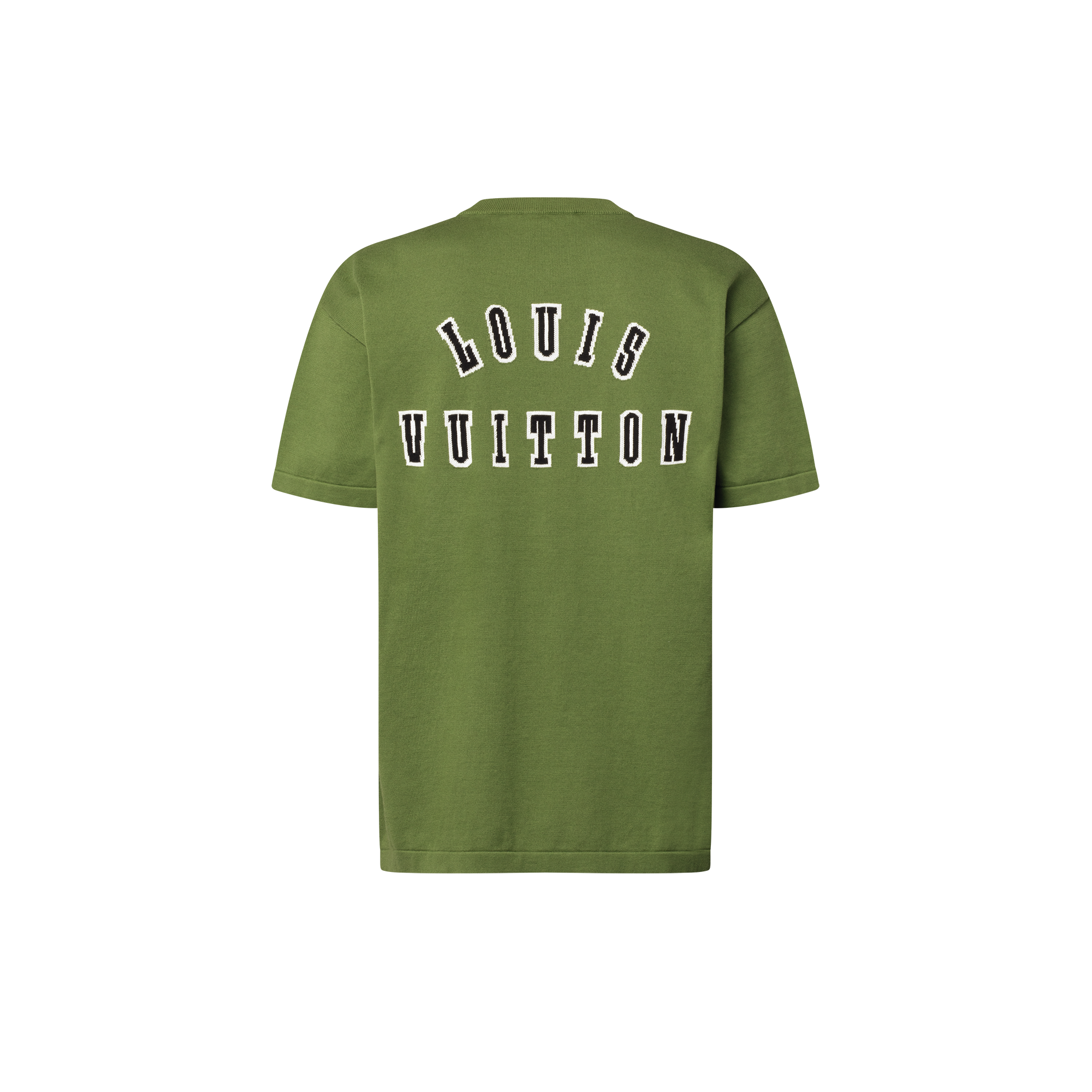 Short-Sleeved Cotton Crewneck  in Men