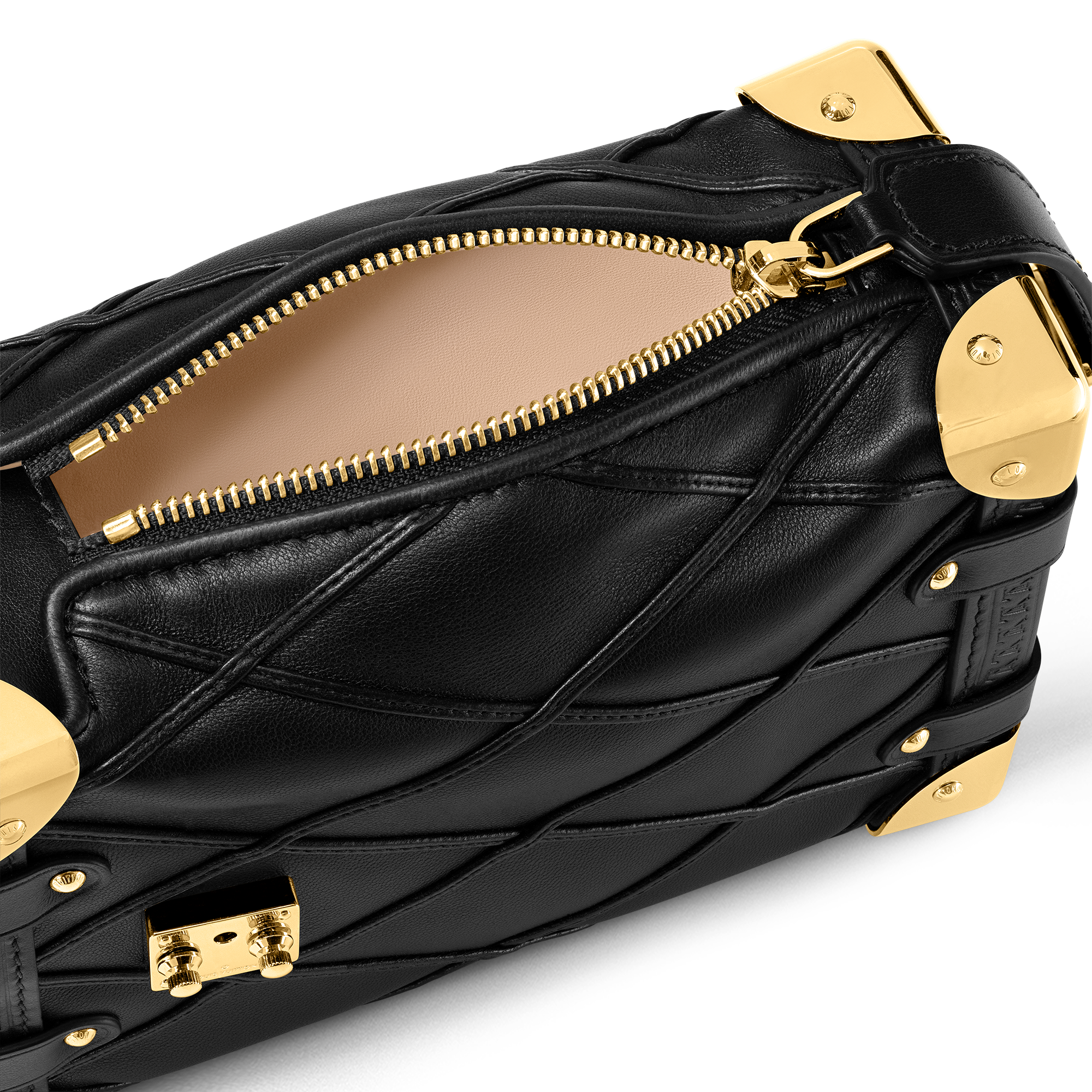 Side Trunk PM Malletage Leather in Women