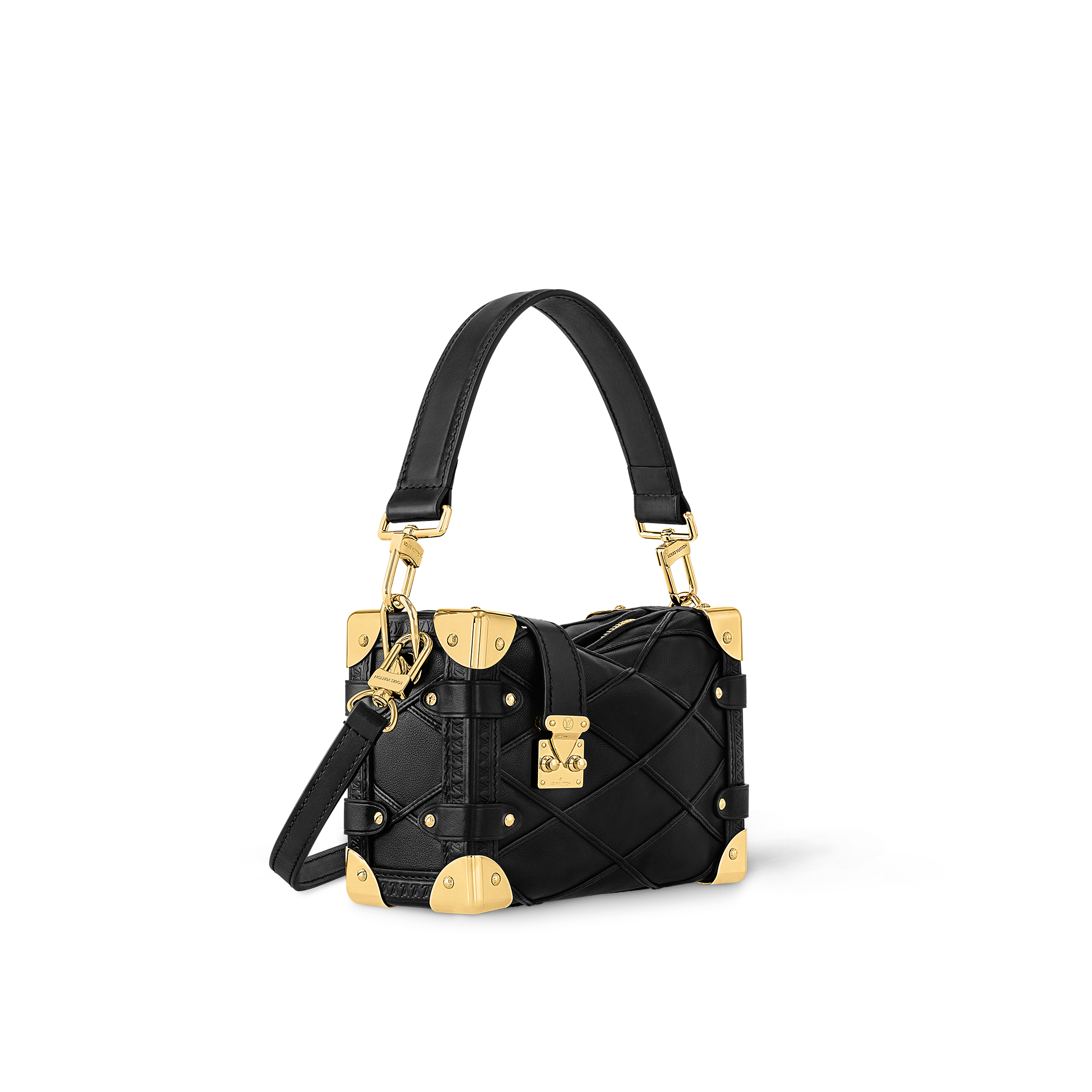 Side Trunk PM Malletage Leather in Women