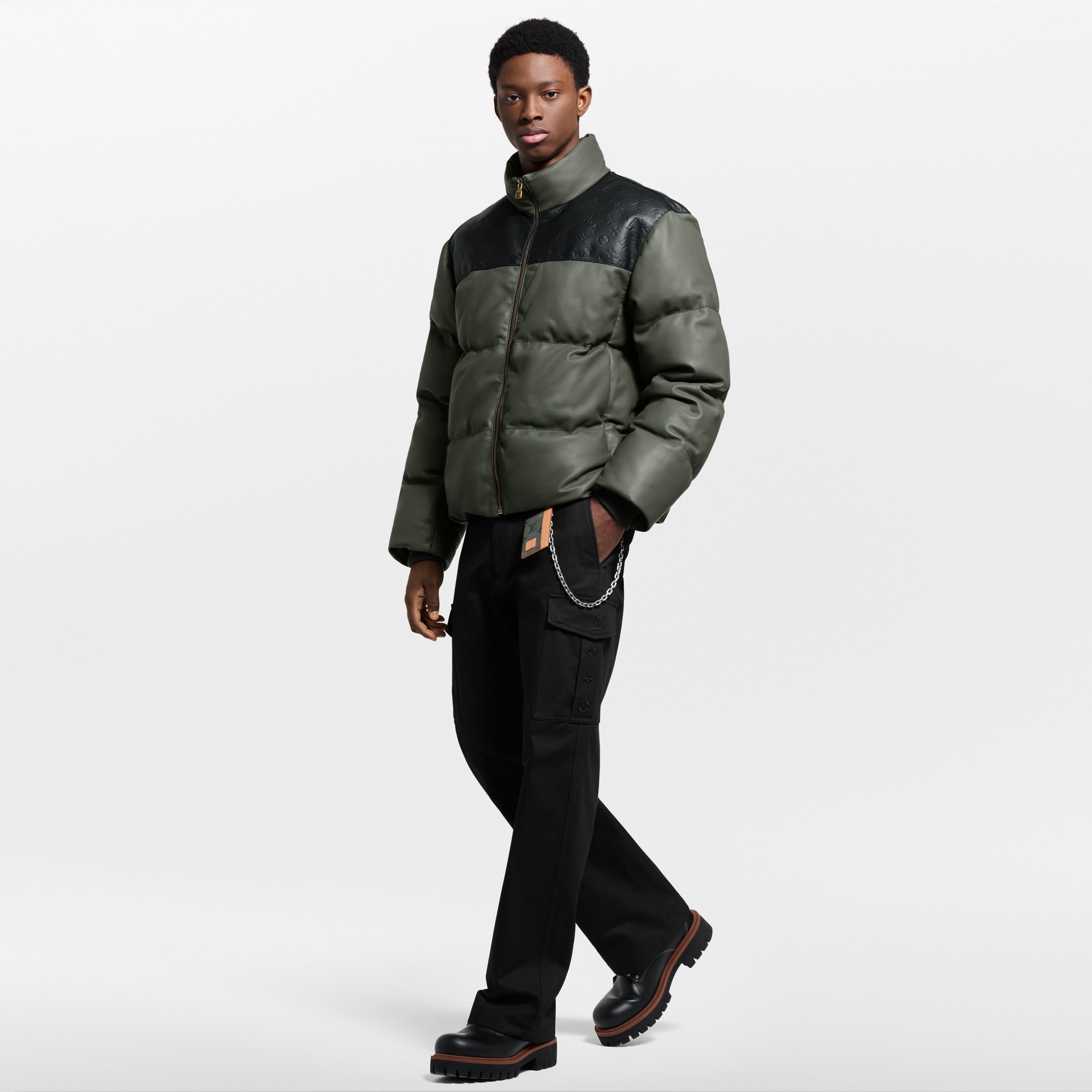 標誌工裝風長褲  in 男士