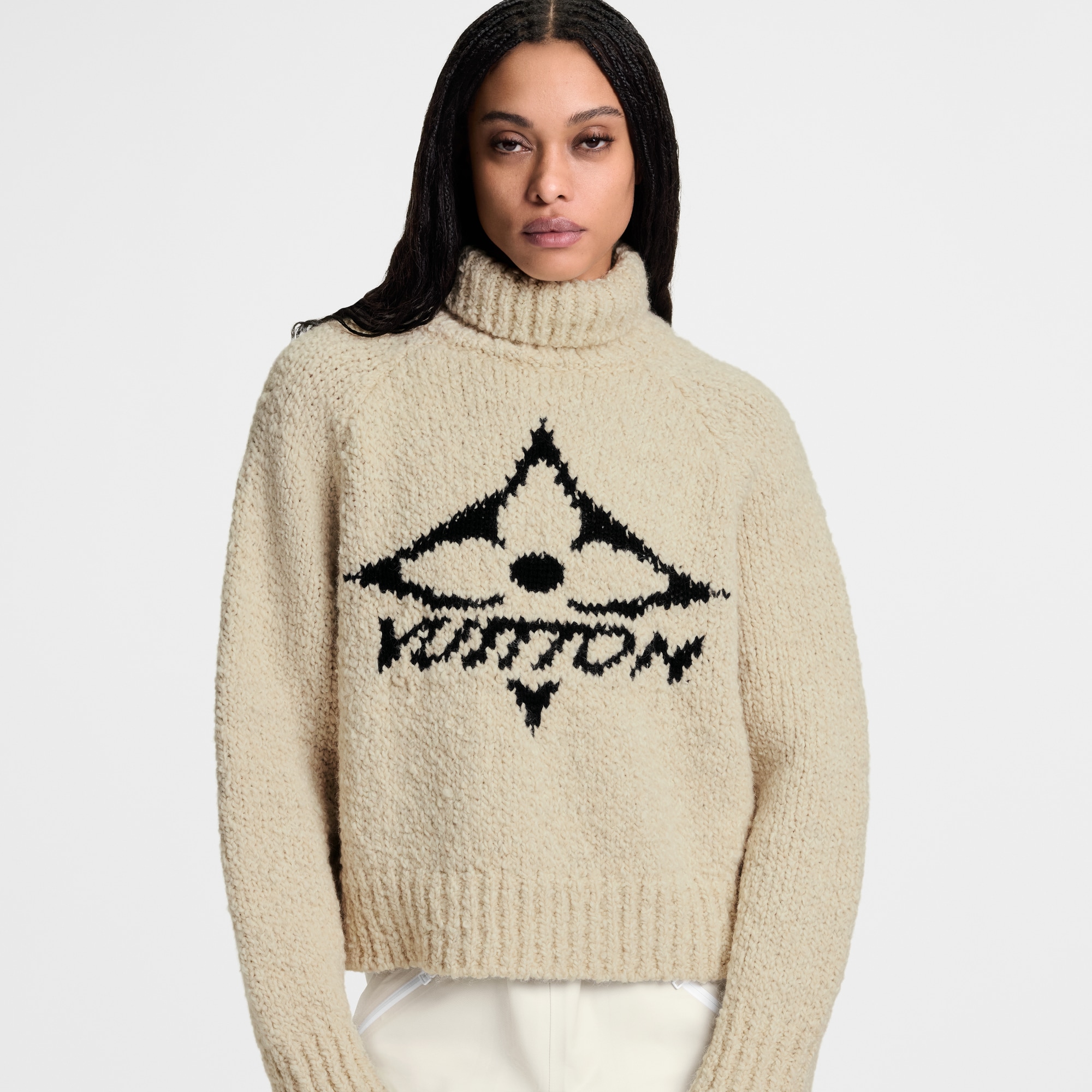 Signature Knit Turtleneck Pullover  in Women
