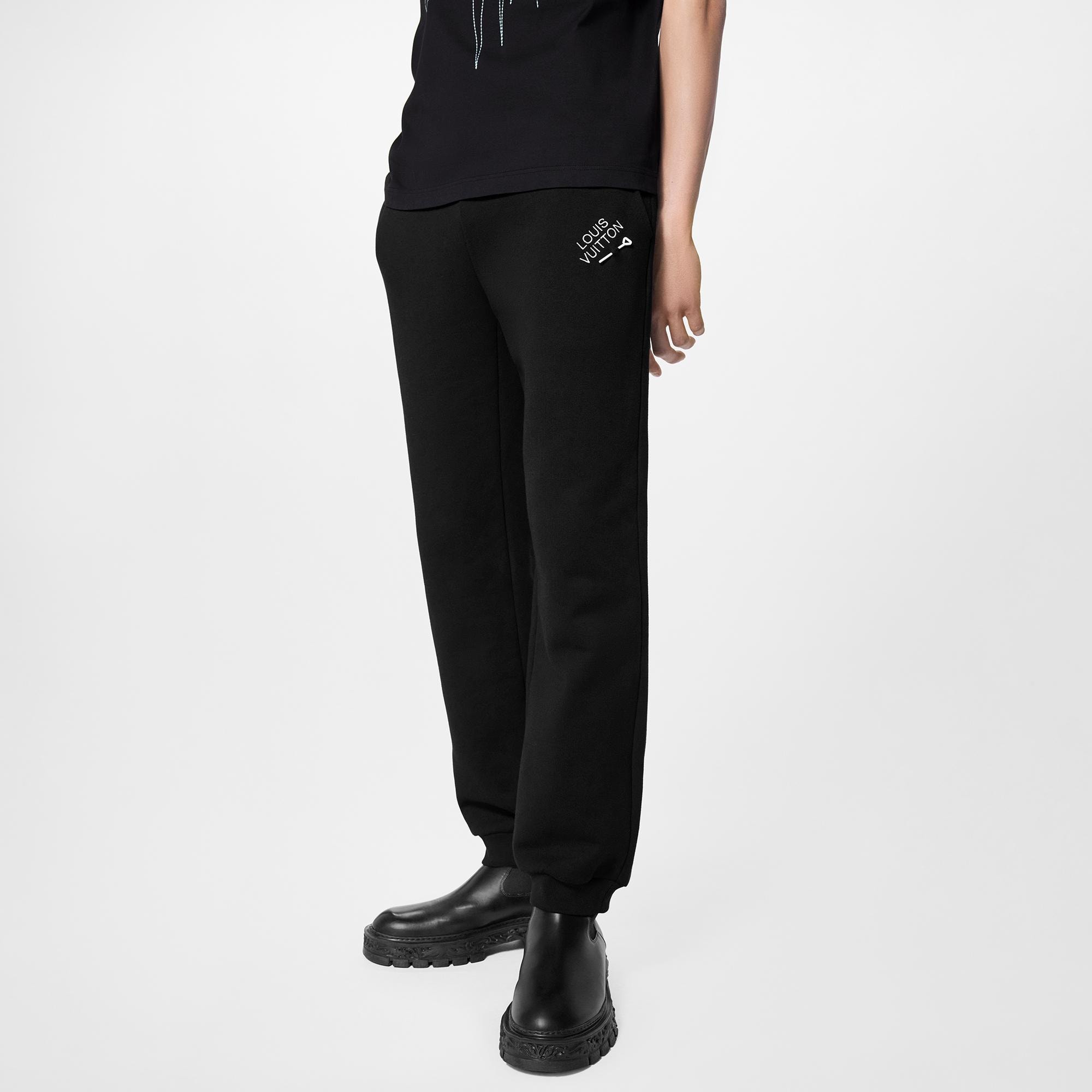 Signature Pants With Embroidery  in Men