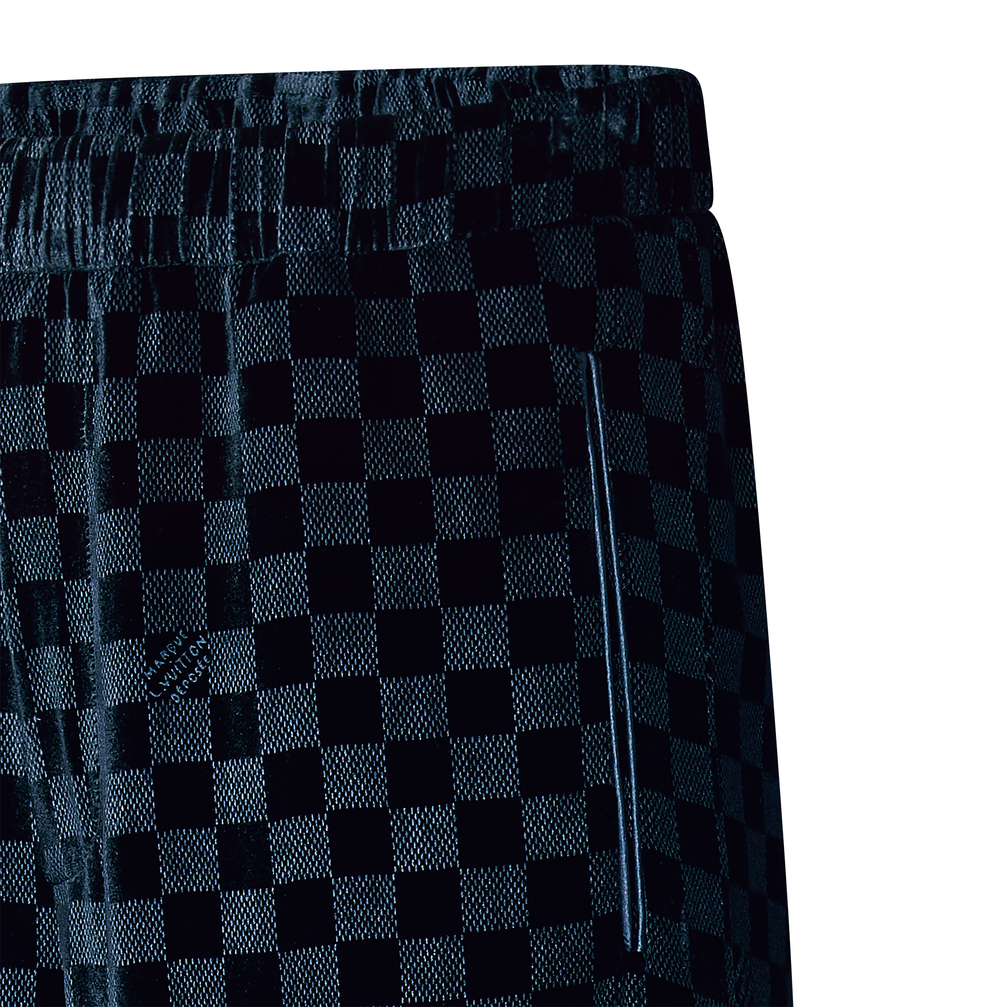 絲質混紡絲絨晚裝睡衣式長褲  in 男士