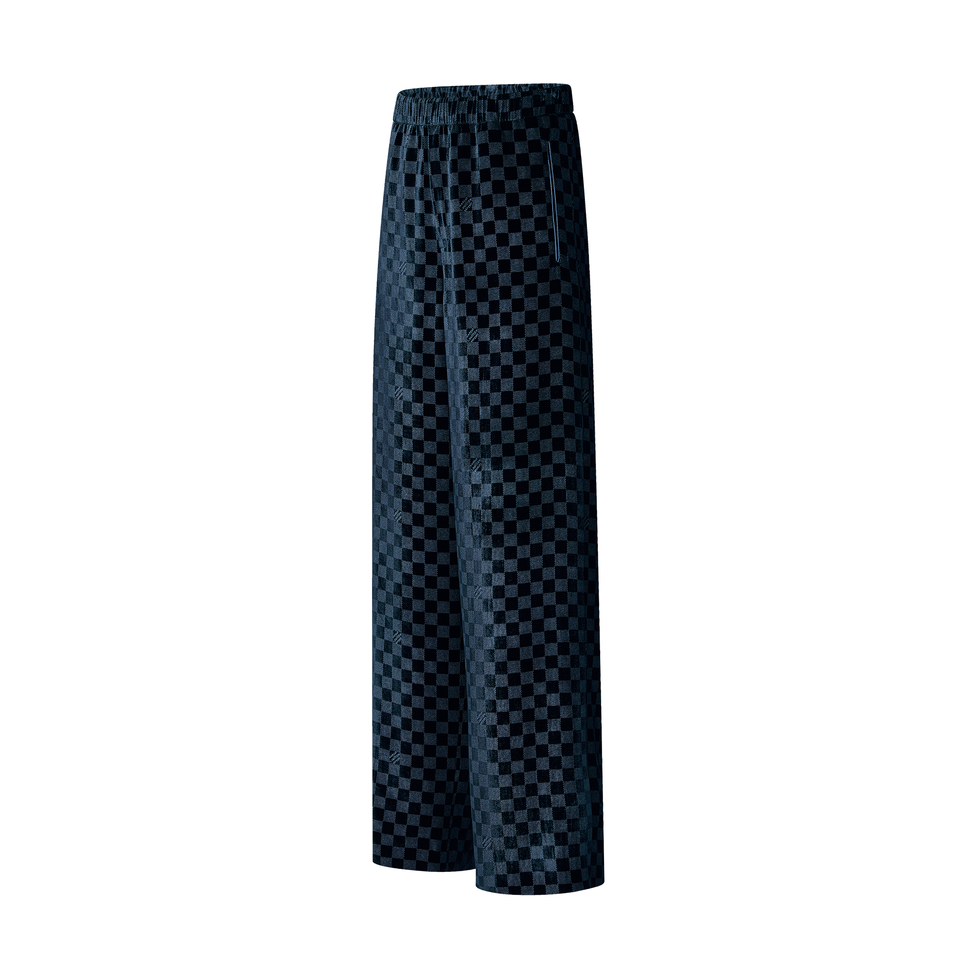 絲質混紡絲絨晚裝睡衣式長褲  in 男士