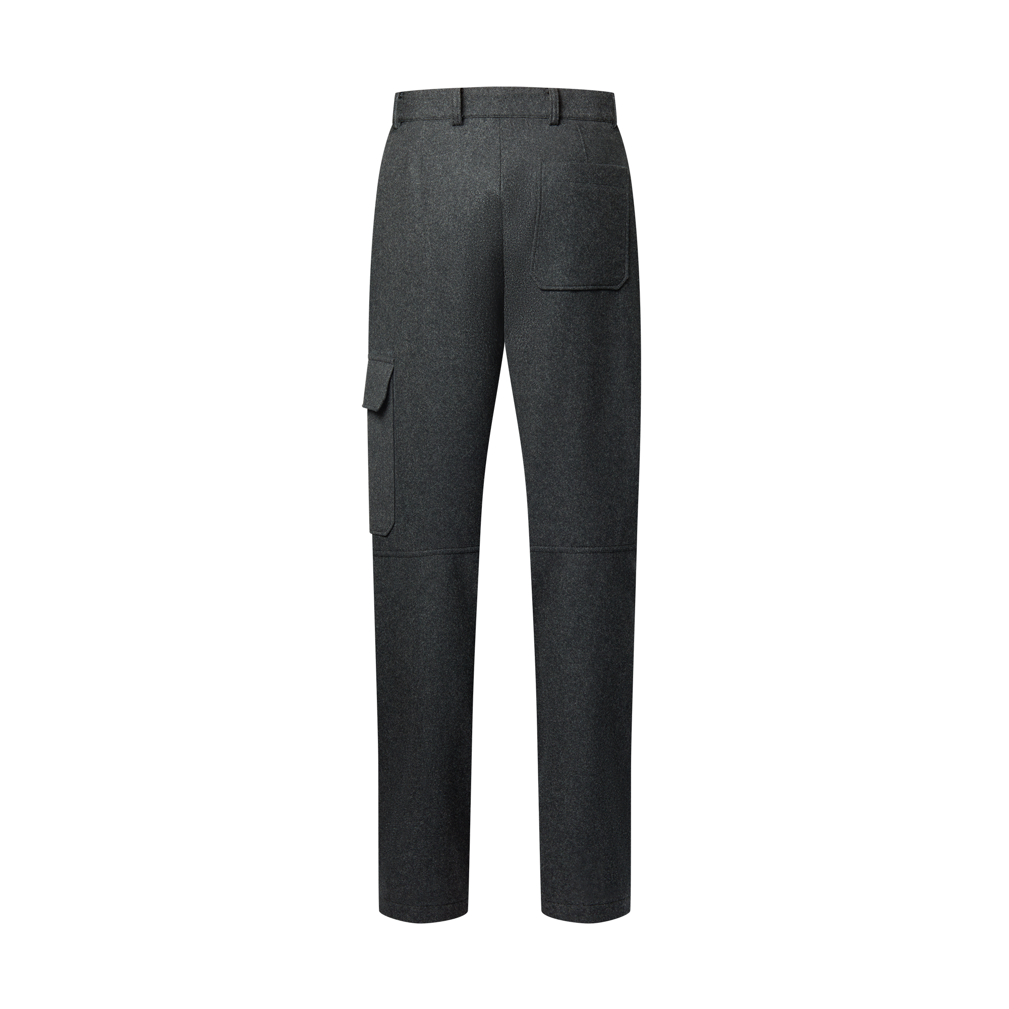 Silk, Cashmere And Wool Blend Double-Face Cargo Pants  in Men