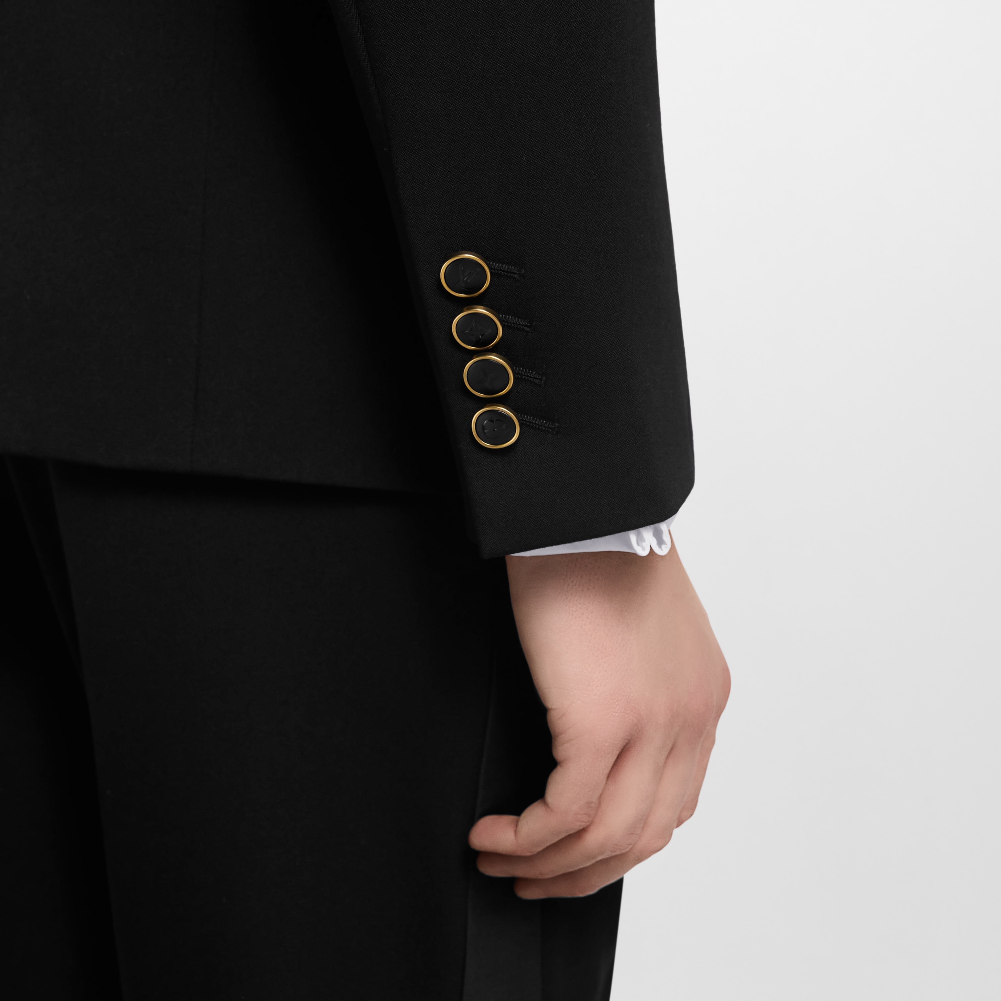 Single-Breasted Tuxedo Jacket  in Men