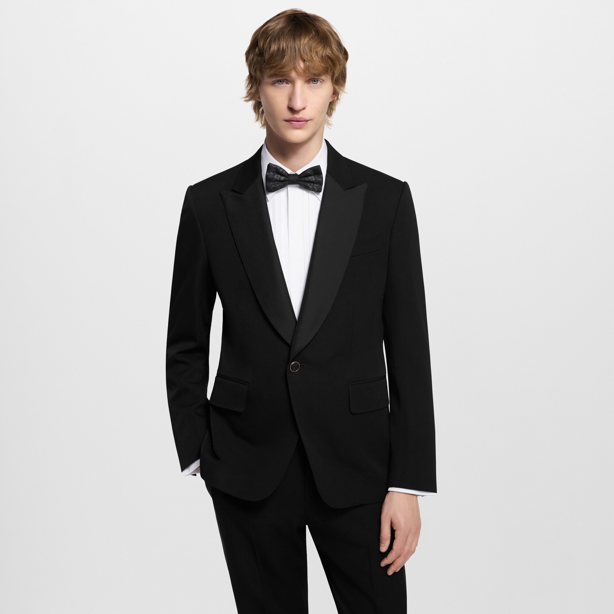 Single-Breasted Tuxedo Jacket  in Men