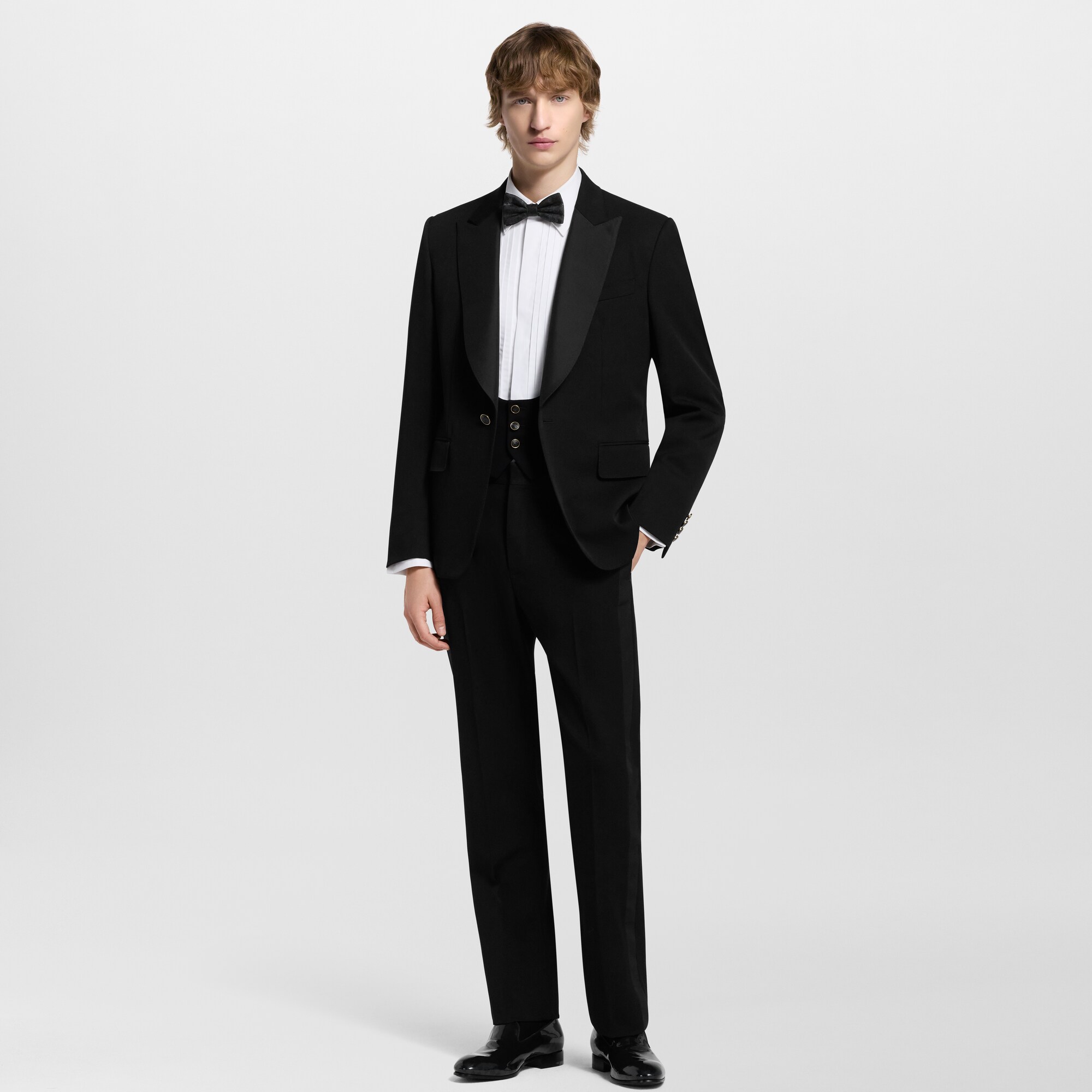 Single-Breasted Tuxedo Jacket  in Men