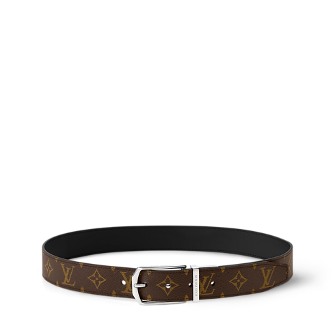 Slender 35mm Reversible Belt Monogram Canvas in Men's Accessories Belts collections by Louis Vuitton (Product zoom)