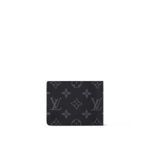 Slender Wallet Monogram Eclipse Canvas in Men's Wallets and Small Leather Goods Wallets and Small Leather Goods for Men collections by Louis Vuitton (Product zoom)
