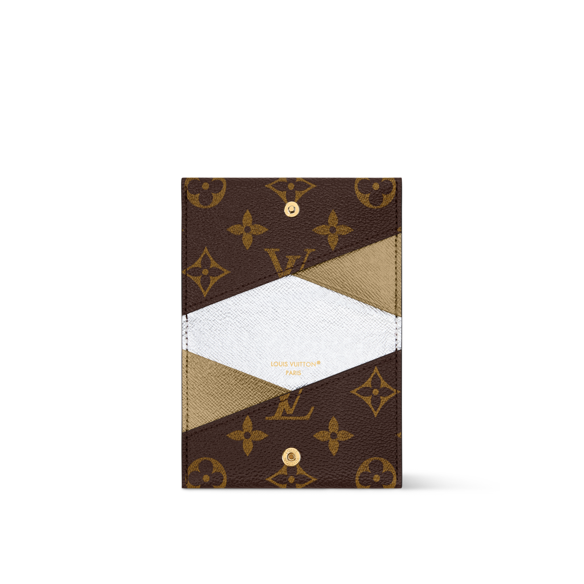 Slim Card Holder Monogram Canvas in Women