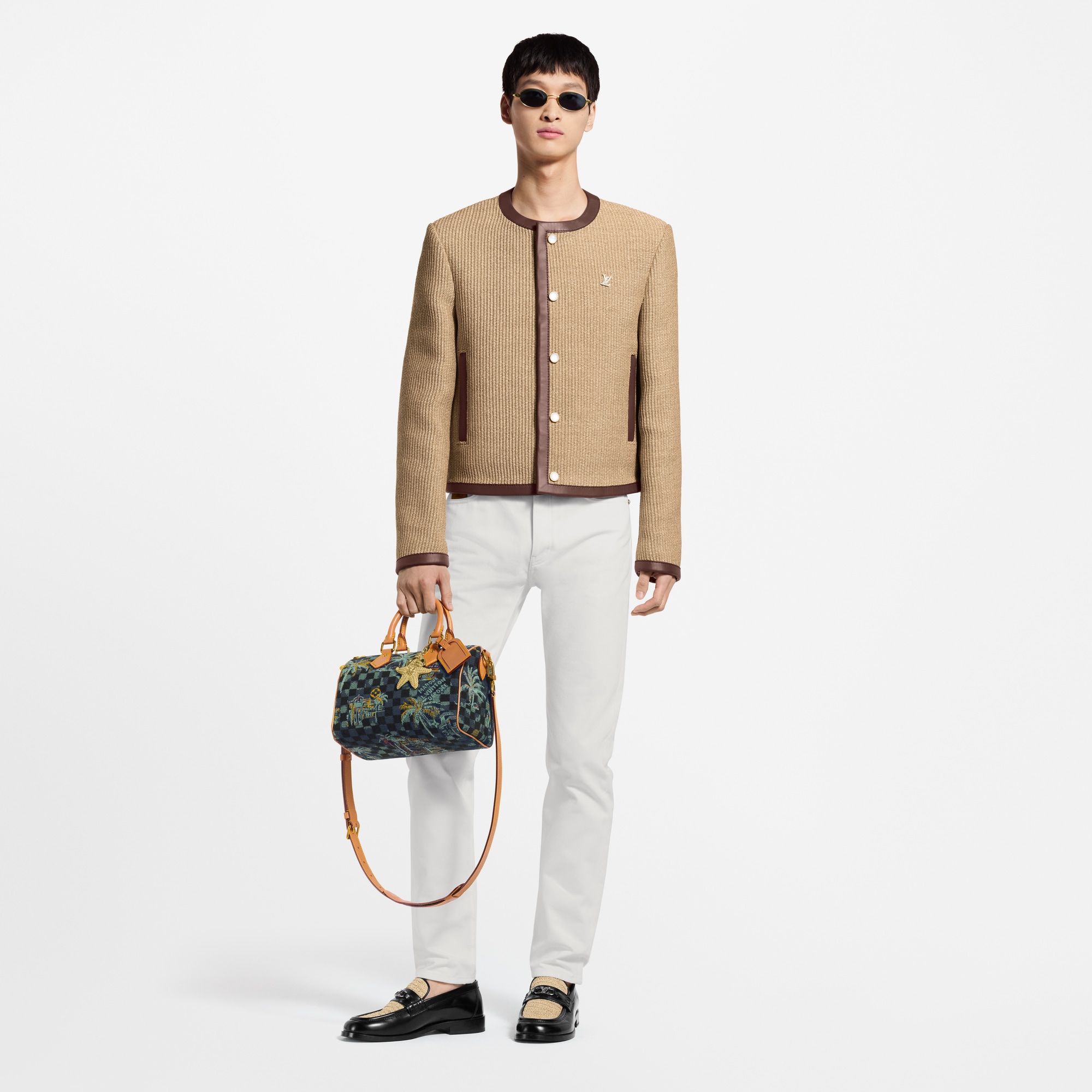 修長版型牛仔褲  in 男士