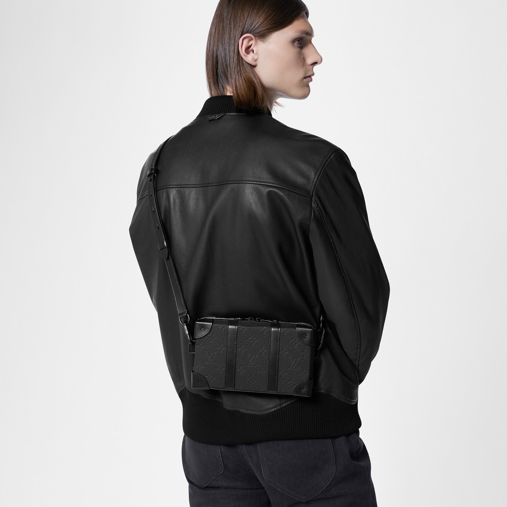 Soft Trunk 銀包 Monogram Taurillon 皮革 in 男士