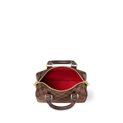 Speedy Bandoulière 20 Damier Ebène Canvas in Bags and Small Leather Goods's Women Bags LV Icons collections by Louis Vuitton (Product zoom)