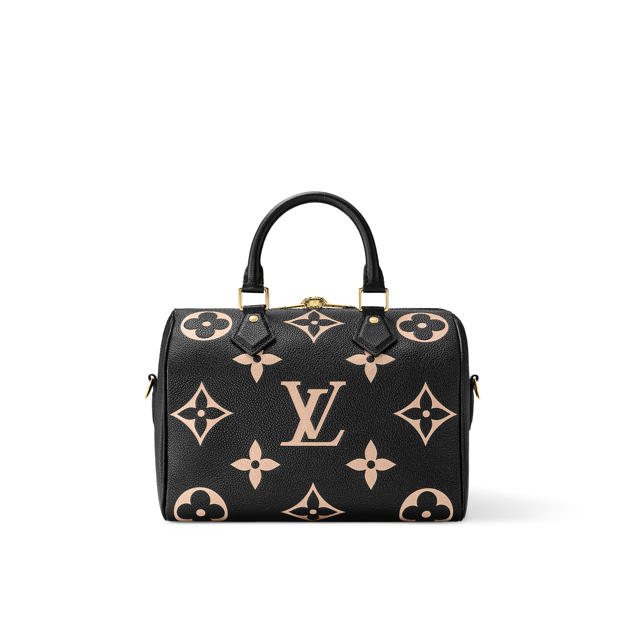 Speedy Bandoulière 25 Bicolor Monogram Empreinte Leather in Women