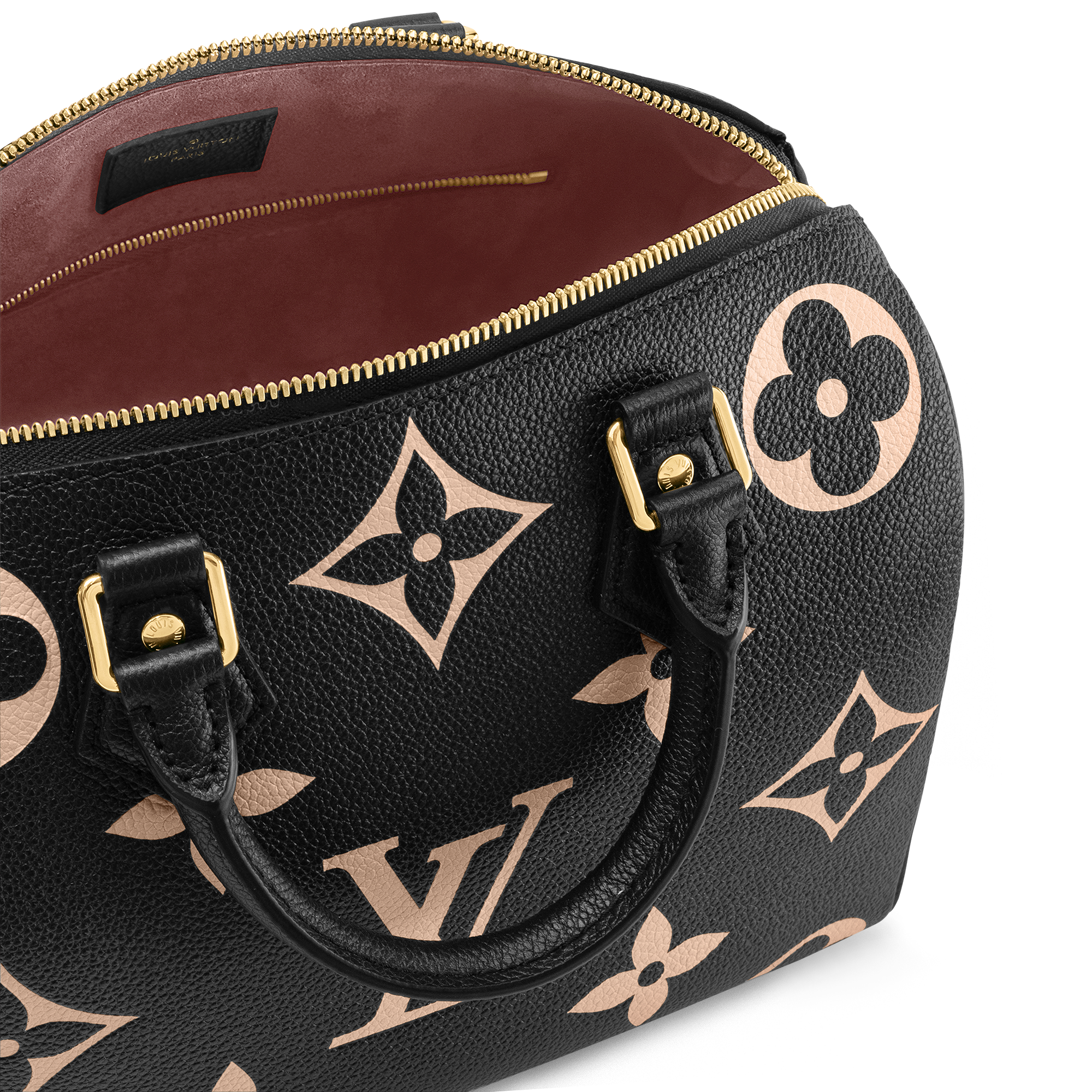 Speedy Bandoulière 25 Bicolor Monogram Empreinte Leather in Women