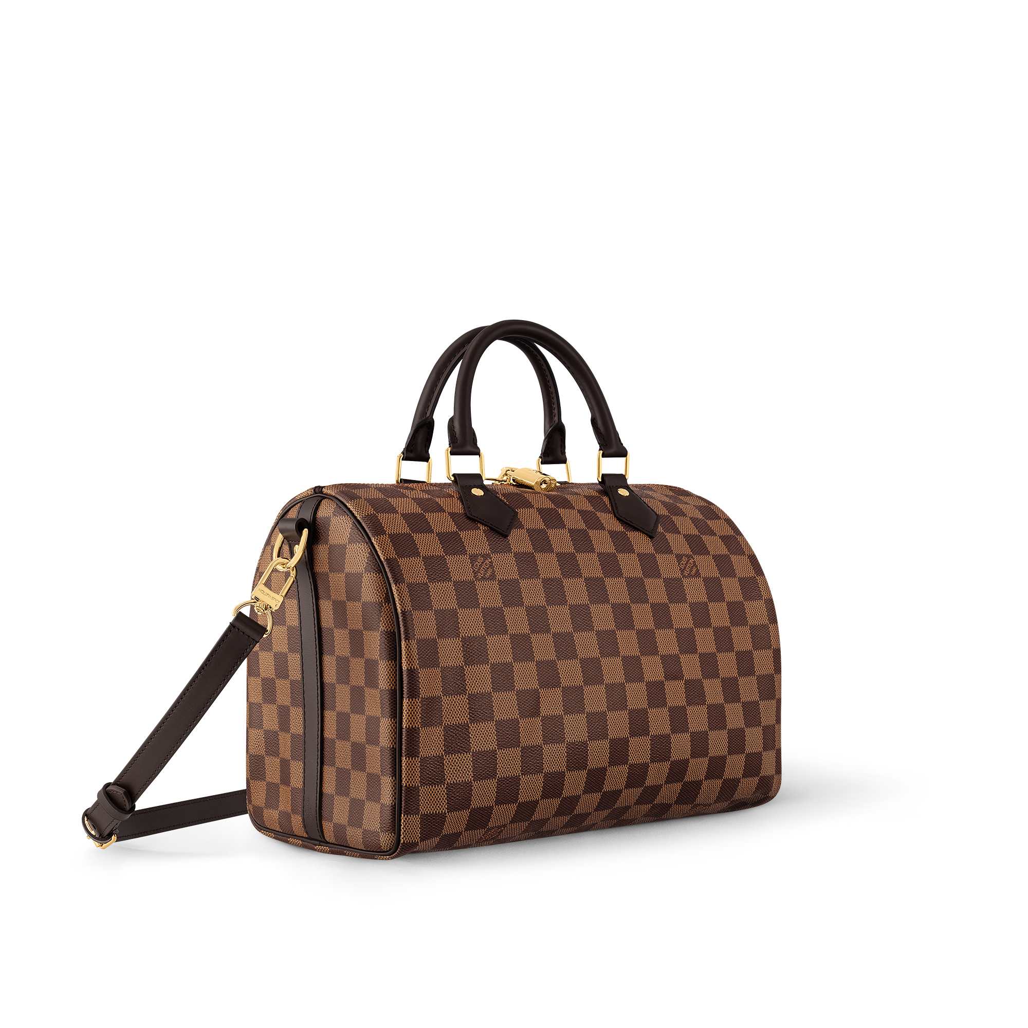 Speedy Bandoulière 30 Damier Ebène 帆布 in 女士