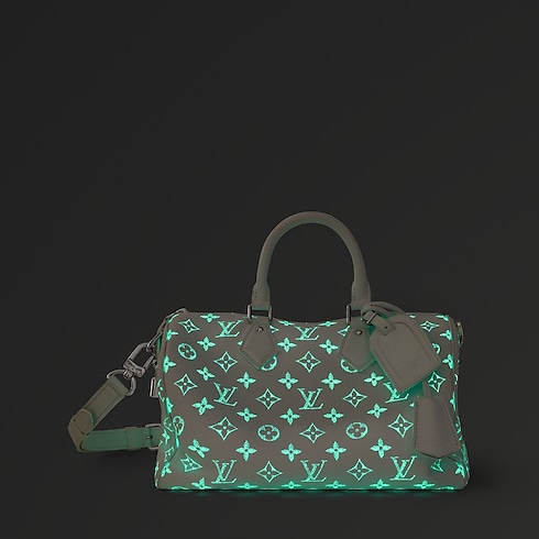 Speedy P9 Bandoulière 30 H40 in Bags and Small Leather Goods's Speedy P9 } collections by Louis Vuitton (Product zoom)