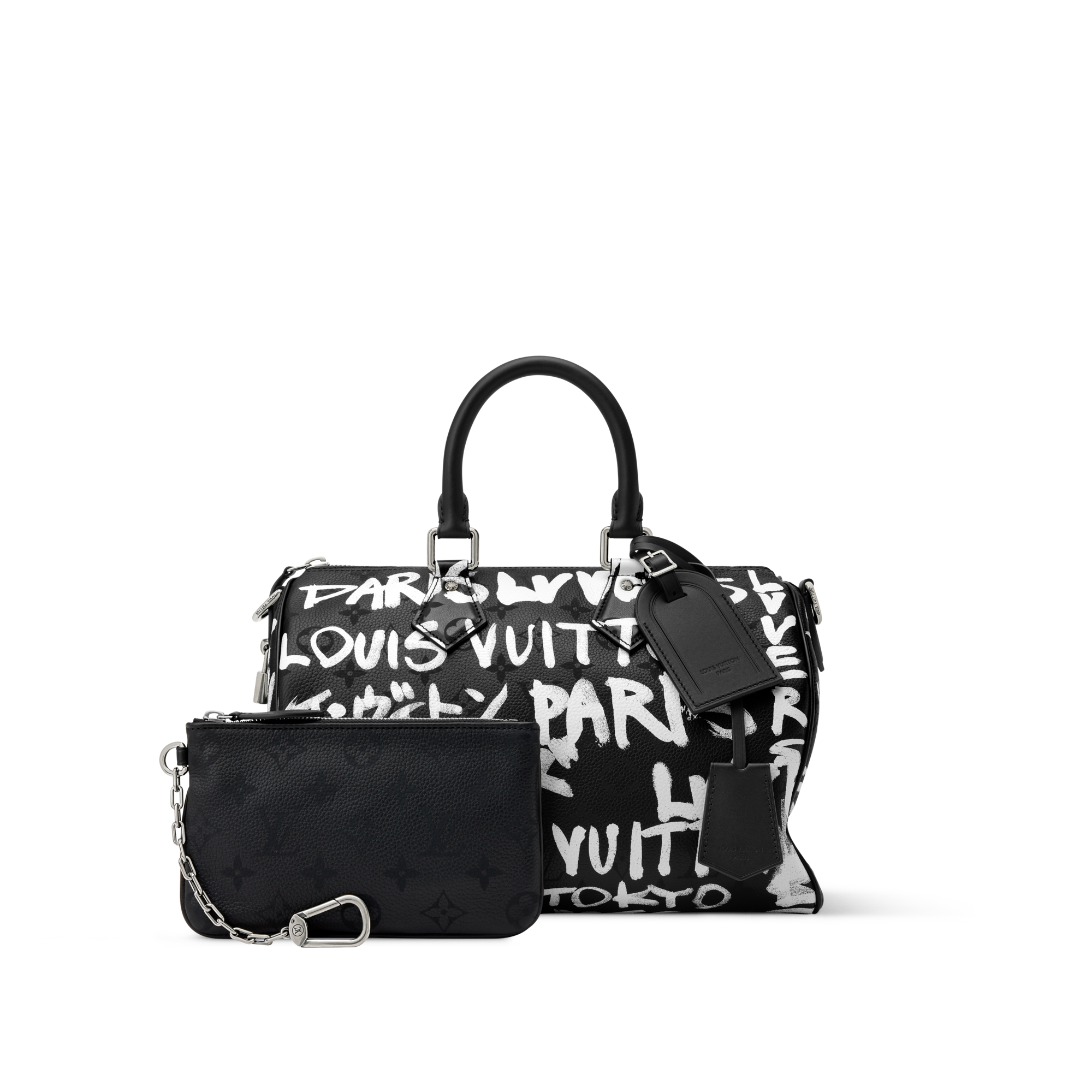 Speedy P9 Bandoulière 30 Scribble autres_cuirs_monogram in Men