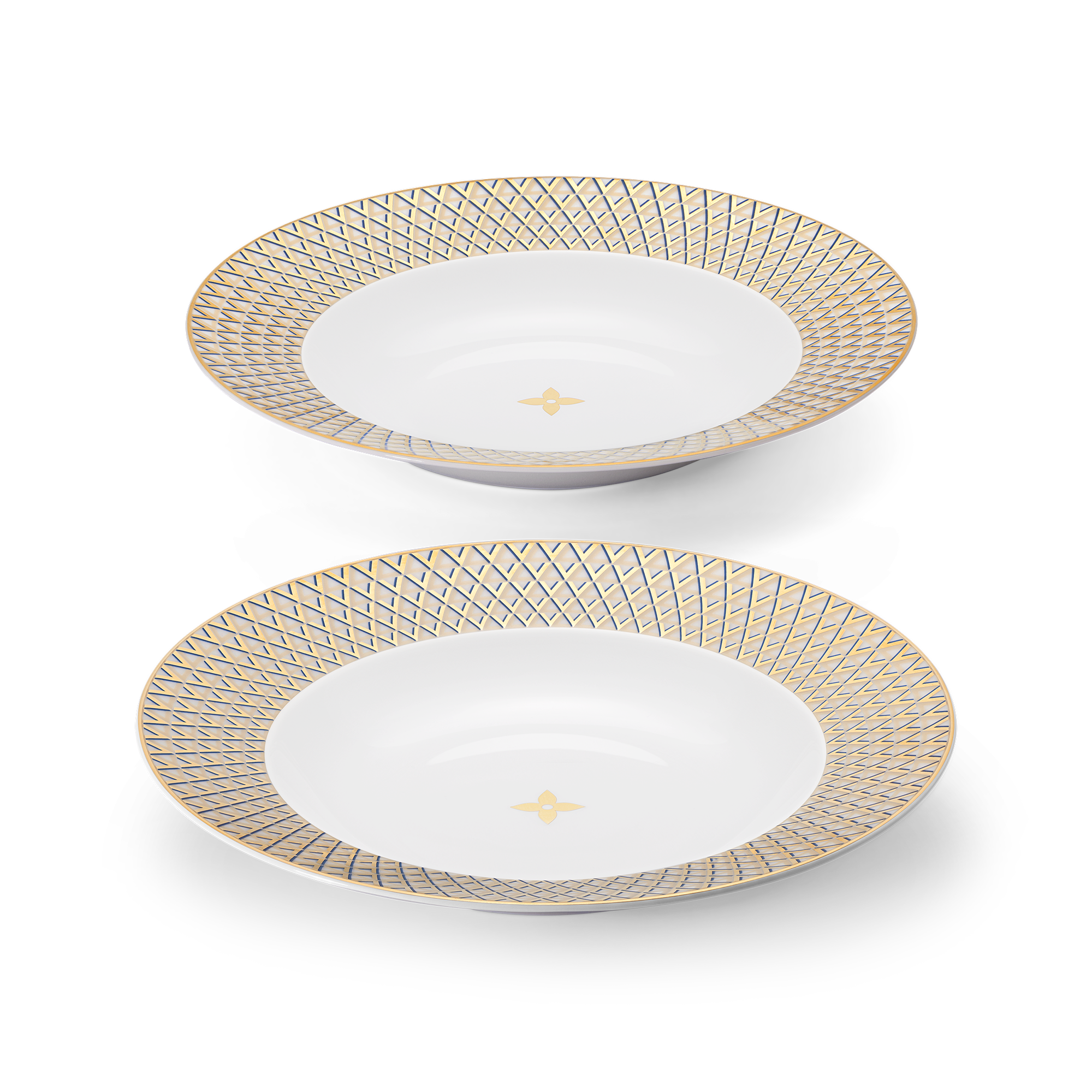 Splendor Set Of 2 Soup Plates  in Trunks, Travel and Home