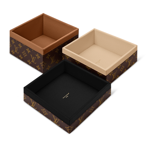 Stackable Trinket Boxes Set . in Trunks, Travel and Home's Sport and Games } collections by Louis Vuitton (Product zoom)