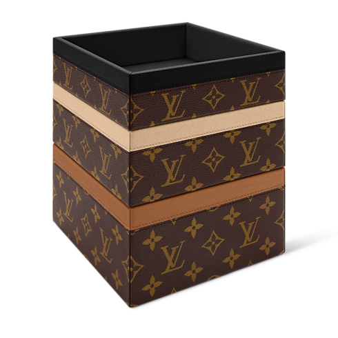Stackable Trinket Boxes Set . in Trunks, Travel and Home's Sport and Games } collections by Louis Vuitton (Product zoom)