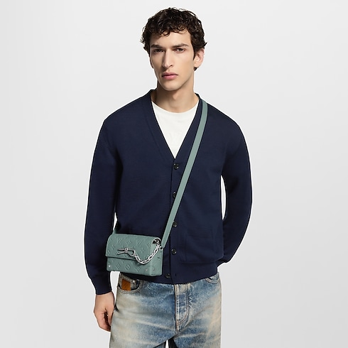 Steamer Wearable Wallet Taurillon Monogram in Bags and Small Leather Goods's Men Bags Newness collections by Louis Vuitton (Product zoom)