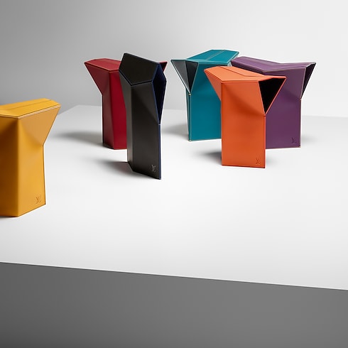 Stool By Atelier Oï in Trunks, Travel and Home's Home and Art of Dining Furniture collections by Louis Vuitton (Product zoom)