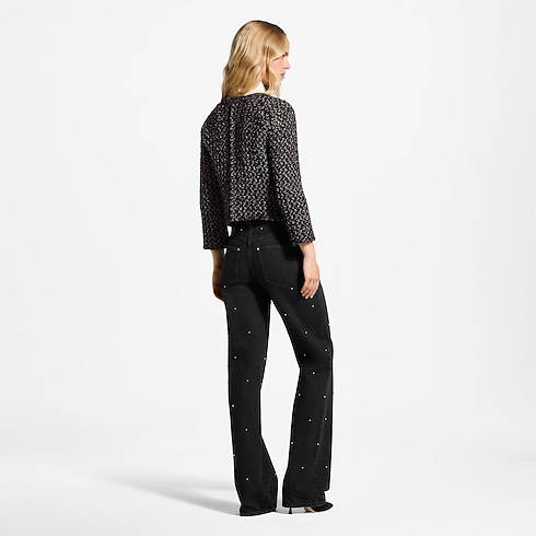 Stud Detail Jeans in Women's Ready to Wear Pants and Shorts collections by Louis Vuitton (Product zoom)