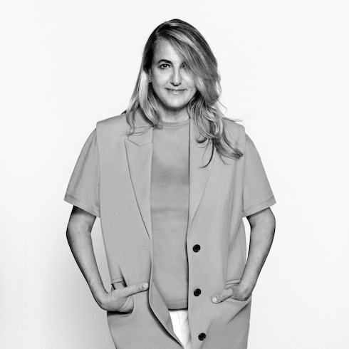 Swing Chair by Patricia Urquiola in Trunks, Travel and Home's Home and Art of Dining Furniture collections by Louis Vuitton