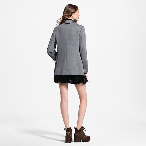 Tailored Flannel Jacket in Women's Ready to Wear Coats and Jackets collections by Louis Vuitton (Product zoom)